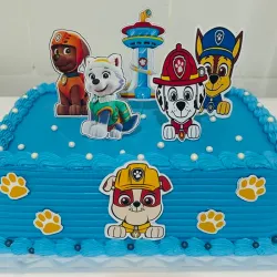 Cake sabor a vainilla 