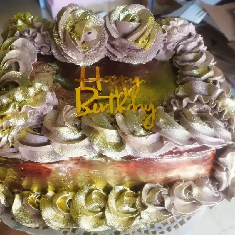 Kake redondo de chocolate 