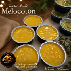 Cheesecake de Melocotón 🍑