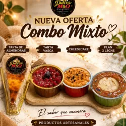 Combo Mixto 🍮🍰🥮🥧
