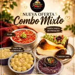Combo Mixto 🥮🍮🍰🥧