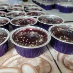 Flan con Frutos del Bosque 🍇🫐🍓🍒