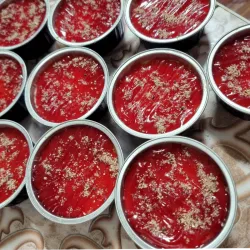 Flan con Frutos Rojos 🍓🍒