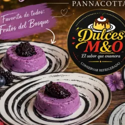 Pannacotta de Frutos del Bosque 🍇🫐🍓🍒