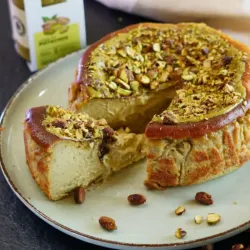 Tarta Vasca de Pistacho 🥮🧆