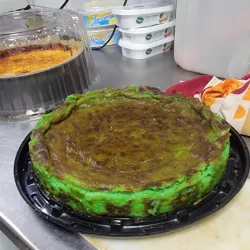 Tarta Vasca de Pistacho 🥮🧆