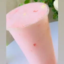 Vaso de helado de Fresa 