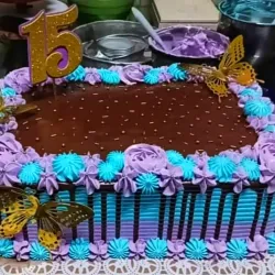 Cake Rect. c/Baño de Chocolate