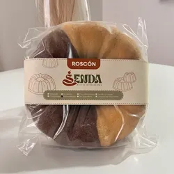 Roscón marmoleado 