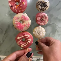 Brocheta de mini donitas 🍩