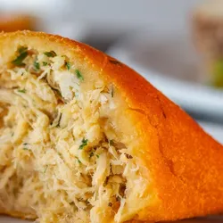 15 mini coixinha de pollo 🍗 