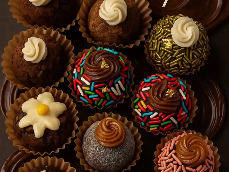 🍫Brigadeiros y bocados finos