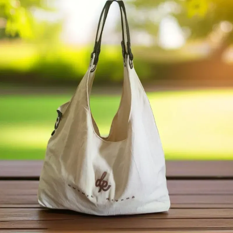 Bolsa grande toterreno de lienzo