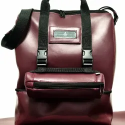 Bolso de Vinil con forro para pomo 
