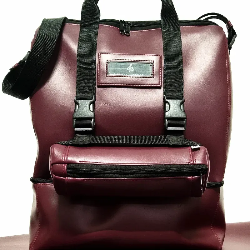 Bolso de Vinil con forro para pomo 