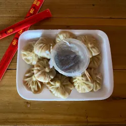10 dumplings de Cerdo