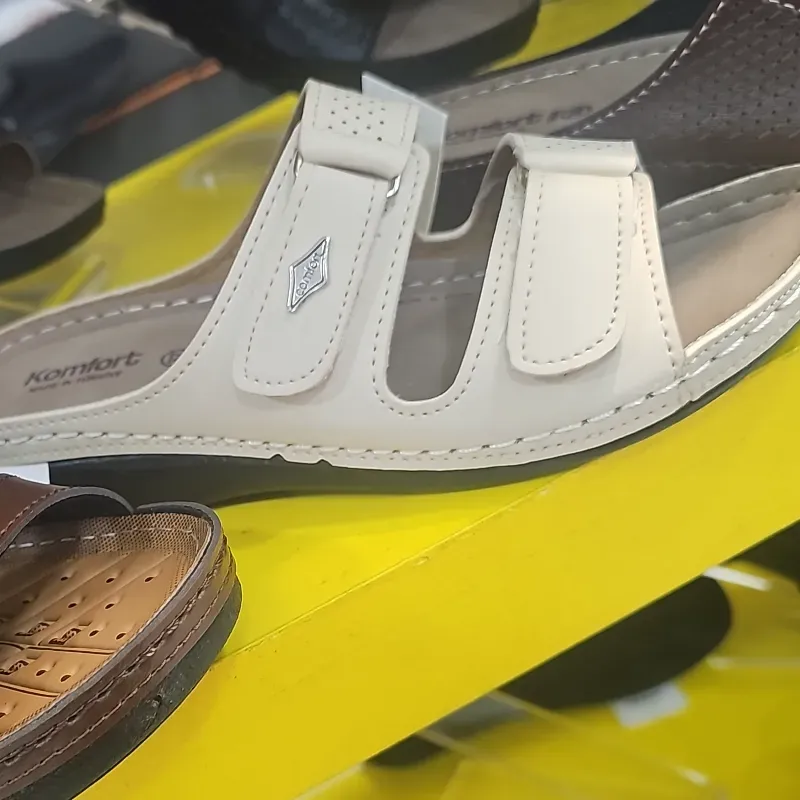 CALZADO CONFORT PARA DAMA DOS CORREAS
