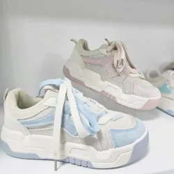 Zapatillas para dama Face2Face doble cordón 