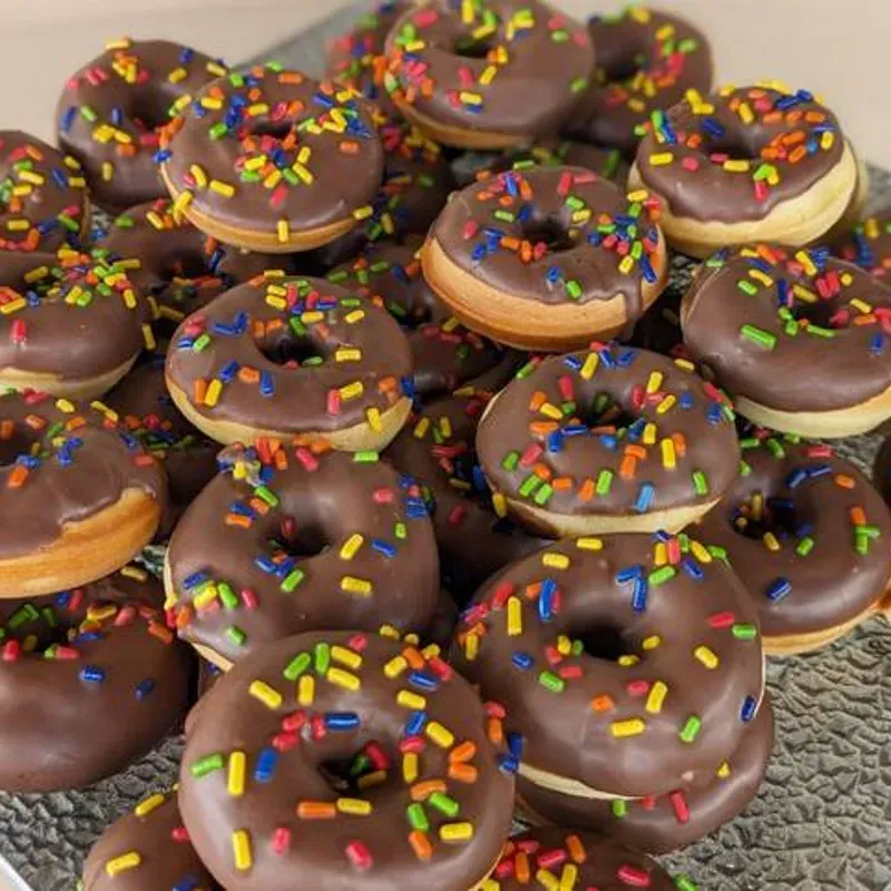 MINI DONAS DE CHOCOLATE