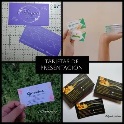 Tarjeta de presentación gruesas