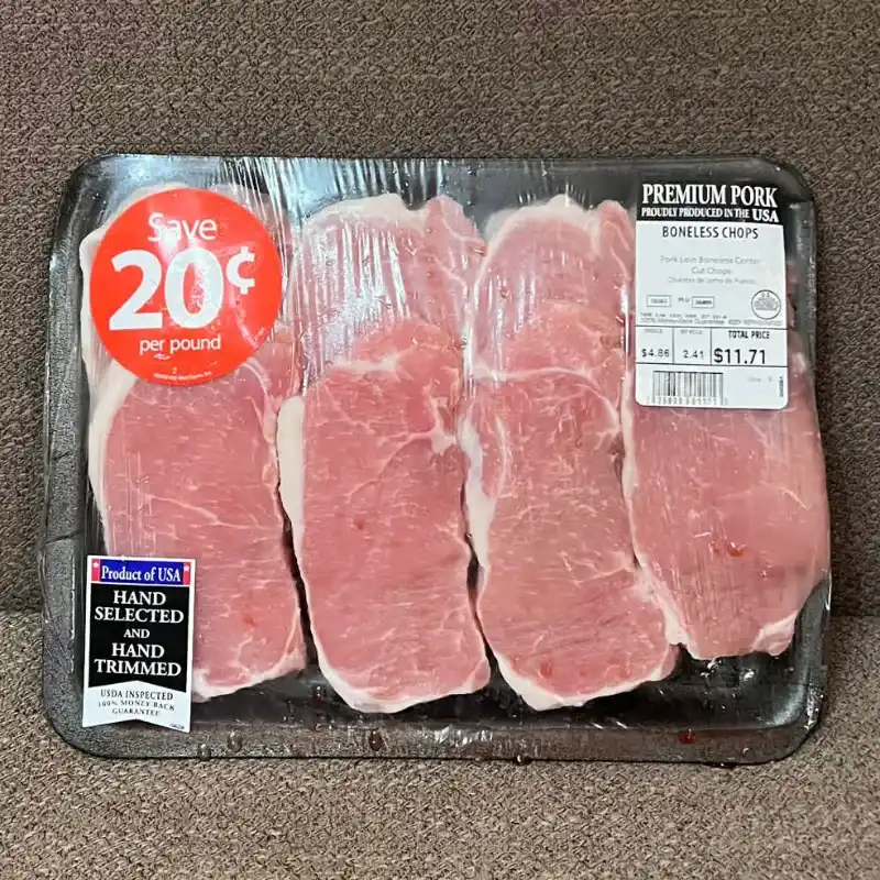 Bandeja de lomo de cerdo 
