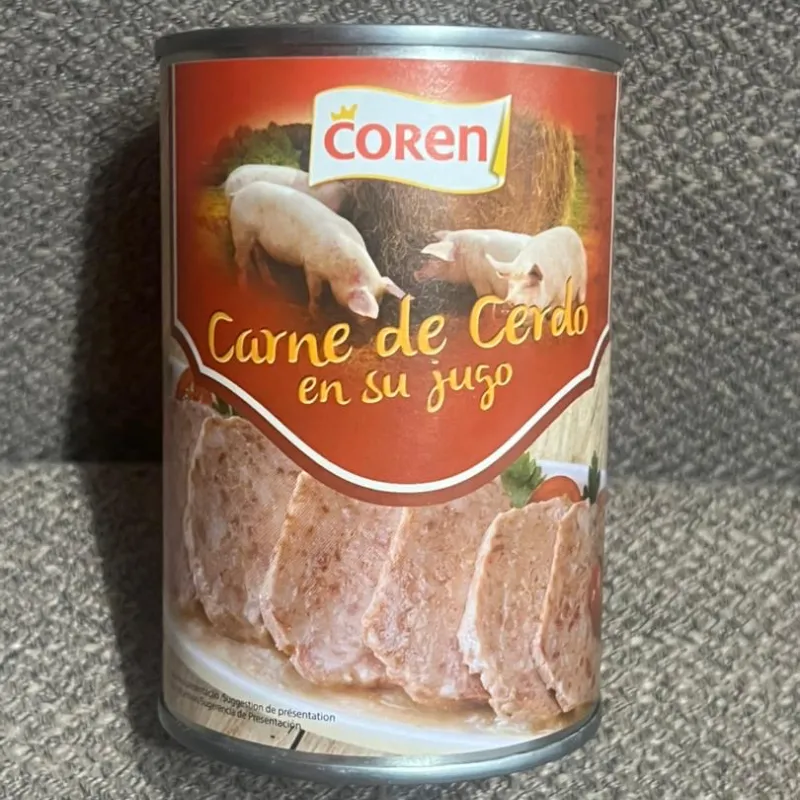 Carne de cerdo en su jugo