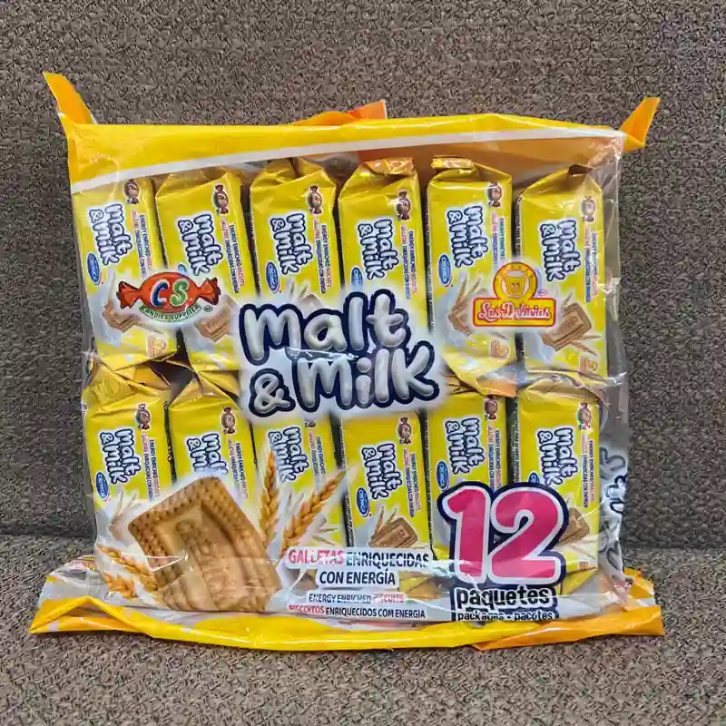 Galletas Malta con leche