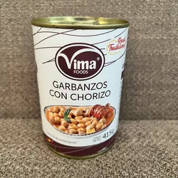Garbanzos con chorizo