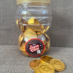 Monedas de chocolate x 10