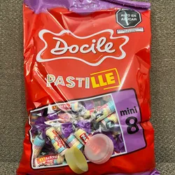 Paquetes de pastillitas