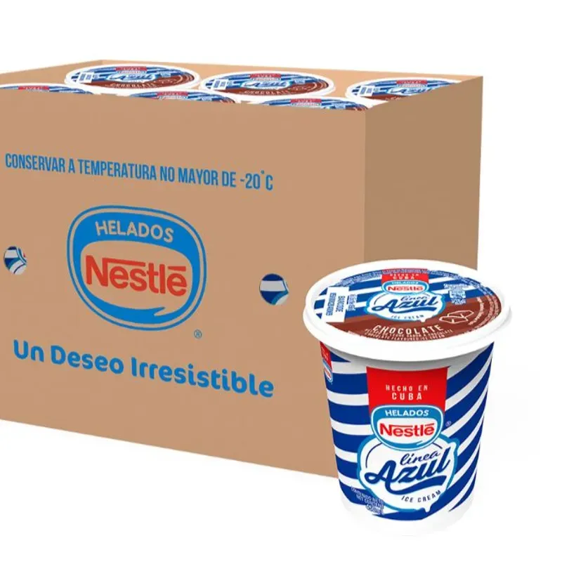 Potes de helado Nestle
