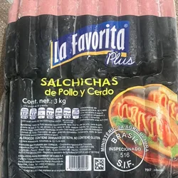Salchichas de pollo y cerdo 
