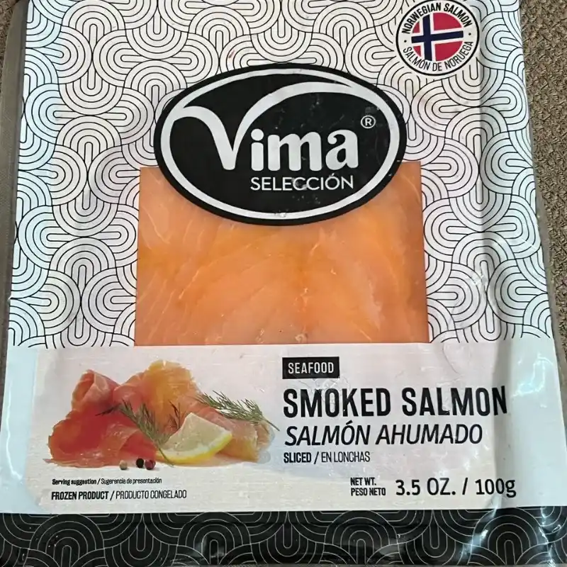 Salmón ahumado 