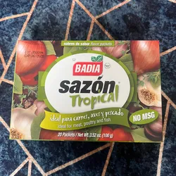 Sazón tropical 