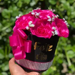 Bouquet redondo rosa💗🎁✨