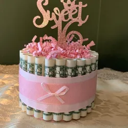 Kake de billetes 1 piso🎂🎁✨