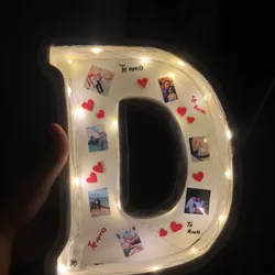 Letra con luces 🎁✨