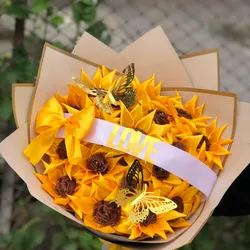 Ramo buchon de girasoles 🎁✨
