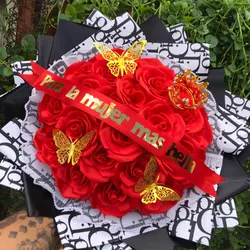 Ramo buchon rojo personalizado🎁❤️✨