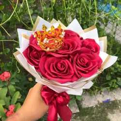 Ramo de 7 rosas eternas🎁✨Disponibilidad