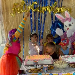 Animación de Eventos – Payasita Mariposita 🦋 & Coneja Chispita 🐰