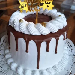 Kake con cobertura de chocolate