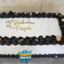 Delicioso cake de 44cmx22cm relleno a gusto