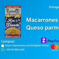 Macarrones con queso 