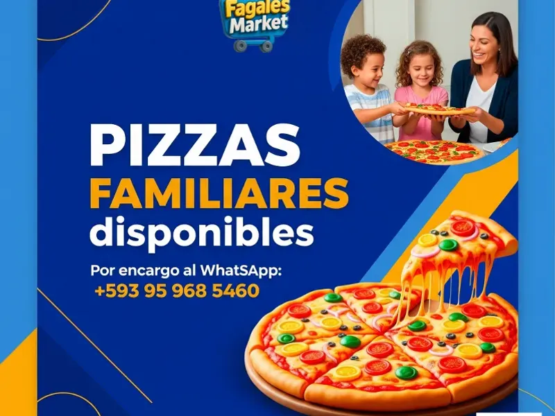 Pizzas en Fagales Market 