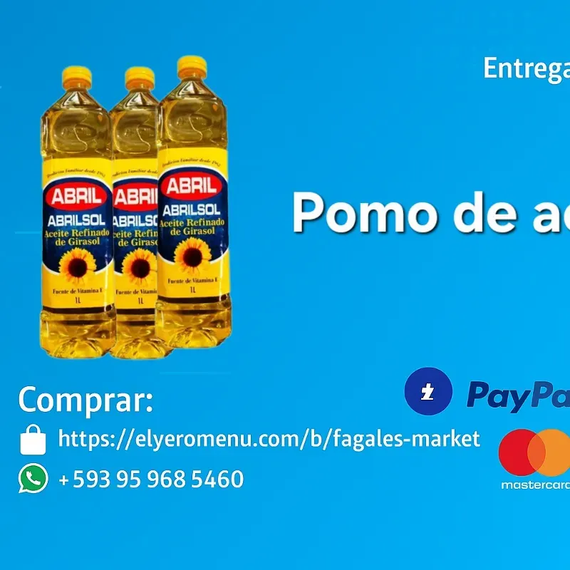 Pomo de Aceite Sellado