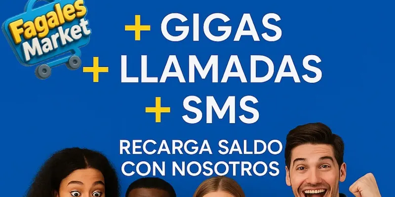 Recarga móviles por 10 USD