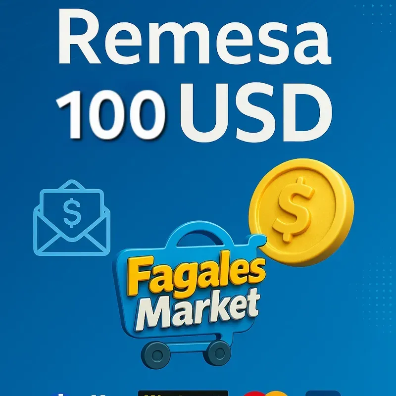 Remesa 100 USD