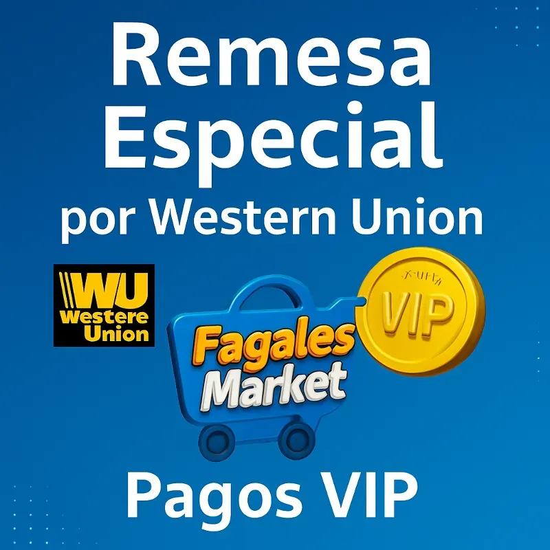 Remesas Western Union recibe ➕ 