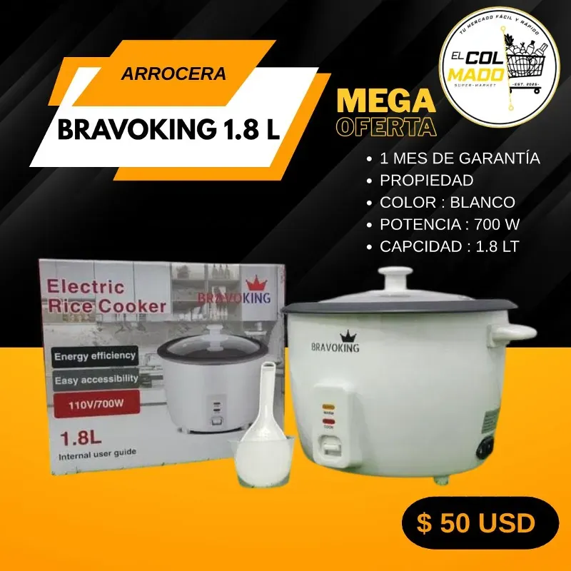 Arrocera Bravoking 1.8 Litros 